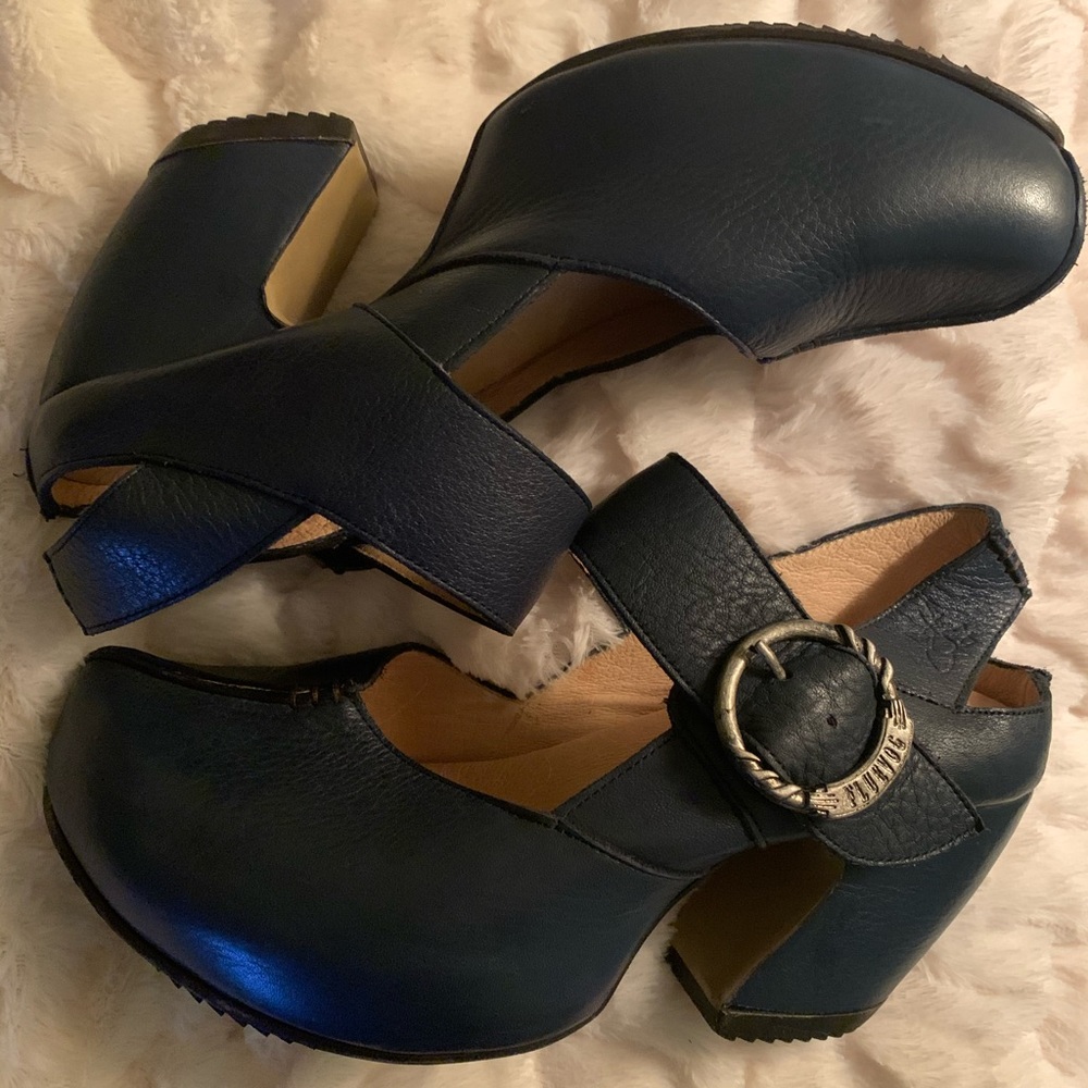 John Fluevog NEW!!! Shoes, platform heel Mary Jane